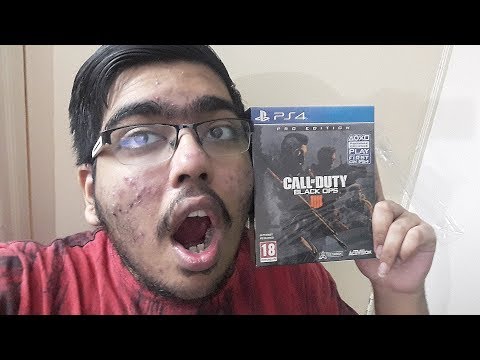 CALL OF DUTY BLACK OPS 4/IIII (PS4 PRO) PRO EDITION Unboxing || Indian Unboxing - FIRST IN INDIA