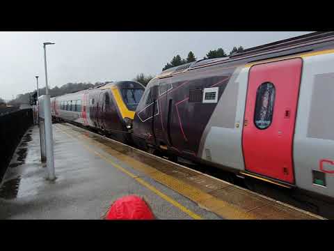 220003 and 220004 to Newcastle via Leeds leaving Chesterfield 14.03.2021