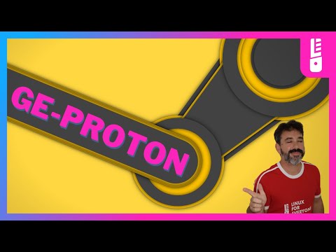 Part of a video titled How To Install GE-Proton in 2022 | Works on Linux Distros + Steam ...