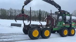 شاحنة نقل جذوع الأشجار المقطوعة BRUUN BRUUNETT MINI 678 F | صورة 4 - Agroline