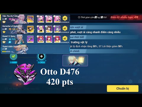 Nirvana D476 - Otto (Physics buff) - MpE (SSS) HoS (S0) SnS (3/4) - 420