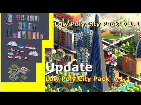 Simple Animation Low Poly City Pack Blender