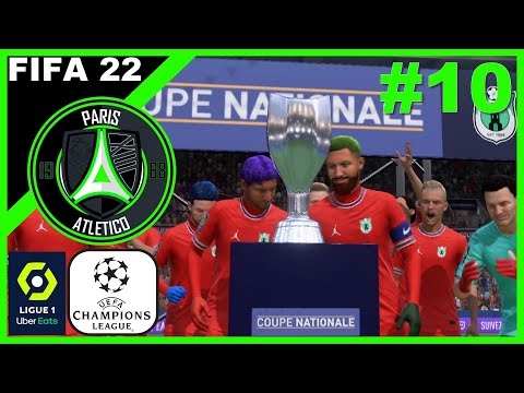 FIFA 22 CARRIÈRE MANAGER ABONNÉS AVEC LE PARIS 13 ATLETICO #10 LE PALMARES S'AGRANDIT 🟢⚫🗼🌍🏆🏆🏆⭐⭐ ❗