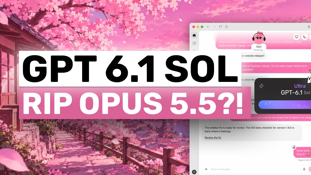 GPT-6.1 Sol (Fully Tested) + Dots & All DevDay Launches Explained: IT BEATS OPUS 5.5!?