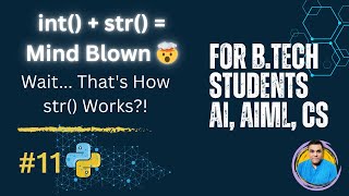 Most Beginners Miss This Trick in Python! ⭐ Master str() & int() with One Loop!