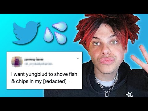 YUNGBLUD Reads Thirst Tweets