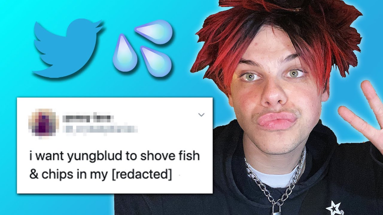 YUNGBLUD Reads Thirst Tweets