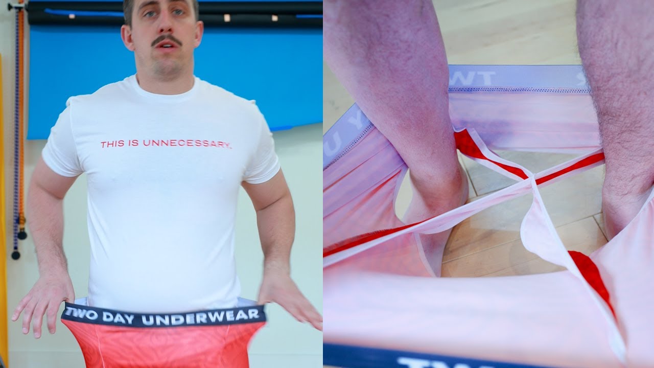 I made underwear you can wear for two days straight.