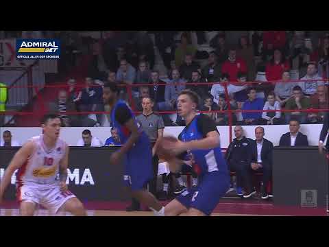 AdmiralBet Magic Moment: Alley-oop by Fundić and Stephens (Borac – Igokea m:tel (2.1.2022)