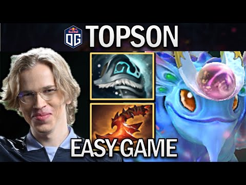 OG.TOPSON PUCK WITH OVERWHELMING BLINK - DOTA 2 7.29 GAMEPLAY