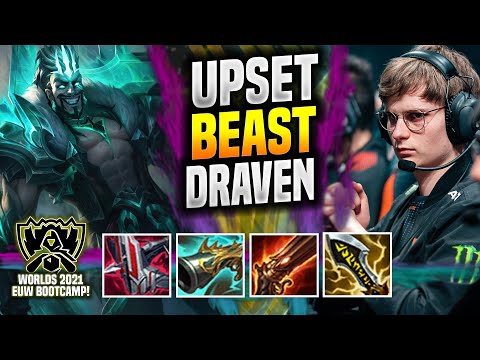 UPSET IS A BEAST WITH DRAVEN! 🔥WORLDS BOOTCAMP EUW🔥 - FNC Upset Plays Draven ADC vs Ezreal! |