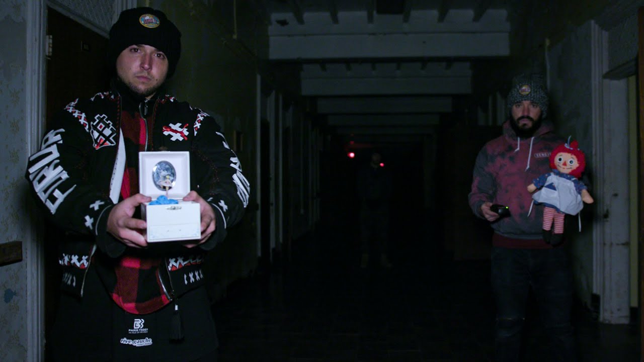 OVERNIGHT in HAUNTED LUNATIC ASYLUM Holding Hands with Spirits