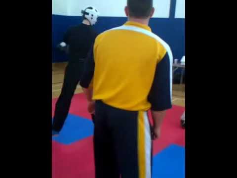 Ciaran Smith First Kickboxing Fight