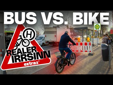 Video Thumbnail: Realer Irrsinn: Bushaltestelle blockiert Radweg in Oberhausen | extra 3