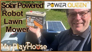 Power Queen 12V 100Ah LiFePO4 Battery for My Robot Lawn Mower - 1488
