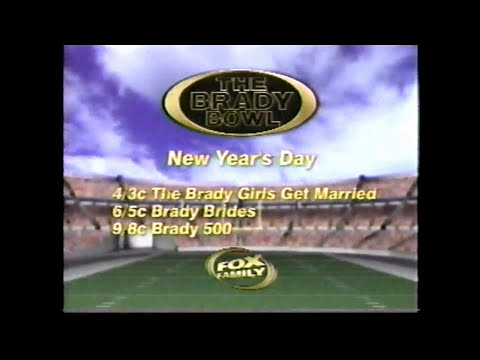 1998 FOX Family Promo (Brady Bowl)