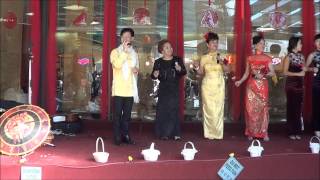 賀 新 年covered by Ko Tan,,Elaine W,Joey,  Josephine H& Liu xin  at China Town Feb 9 2013