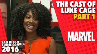 The Cast of Marvel's Luke Cage Drop by Marvel LIVE! at San Diego Comic-Con 2016 (Part 1)