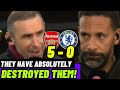 Ferdinand + Cole + Keown REACTION + THOUGHTS to Arsenal 5 v  Chelsea 0!!