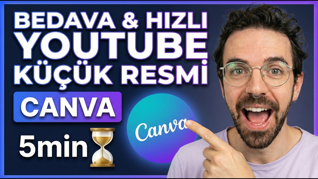 Canva ile YouTube Küçük Resim Yapımı (7 Dakikada Profesyonel Tasarım)