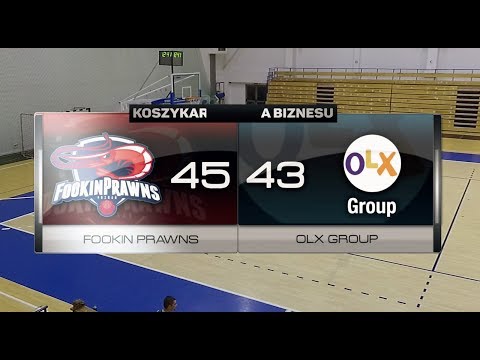 Fookin Prawns vs OLX Group - X kolejka - Poznań - Koszykarska Liga Biznesu