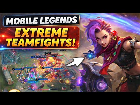 🔥 Extreme MLBB Teamfights! Full Savage Moments & Insane Outplays | Mobile Legends Gameplay