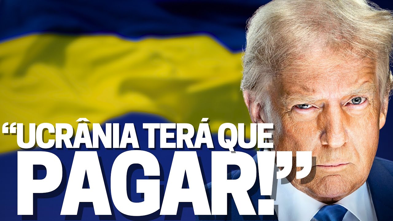 Trump: “Ucrânia terá que pagar”! EUA quer minerais terras raras! China taxa EUA: guerra comercia!?