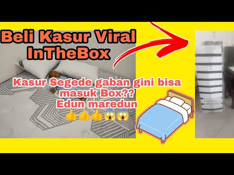 Unboxing + Review Kasur In The Box || Gara Gara Raffi Ahmad Beli Kasur Viral Ini Sebagus Apa Sih