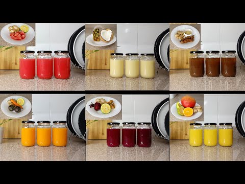 6 DELICIOUS HOME MADE JUICES WITHOUT A JUICER