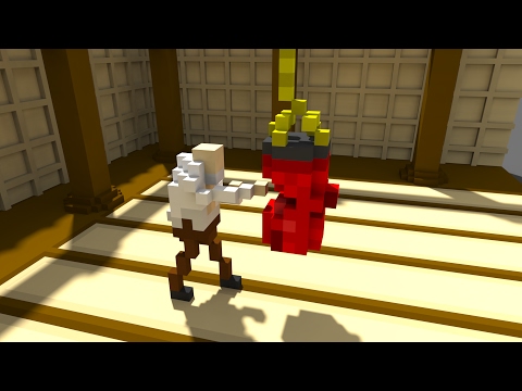 MagicaVoxel Animation: Punching Bag