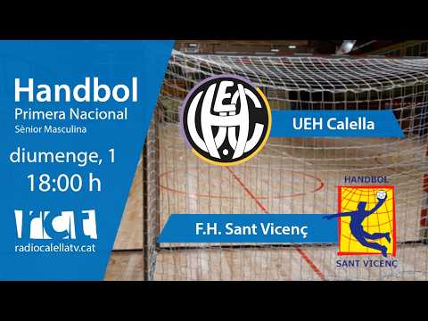 Handbol: UEH Calella - Fundació H. Sant Vicenç