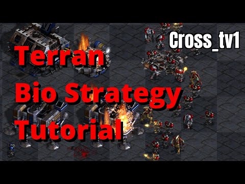 Terran Bio Strategy Tutorial | Starcraft Remastered Fastest Map 2022