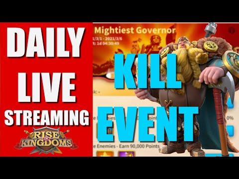 Kill Event for Chandragupta having fun in Heroic Anthem - Daily Live Streaming Rise of Kingdoms