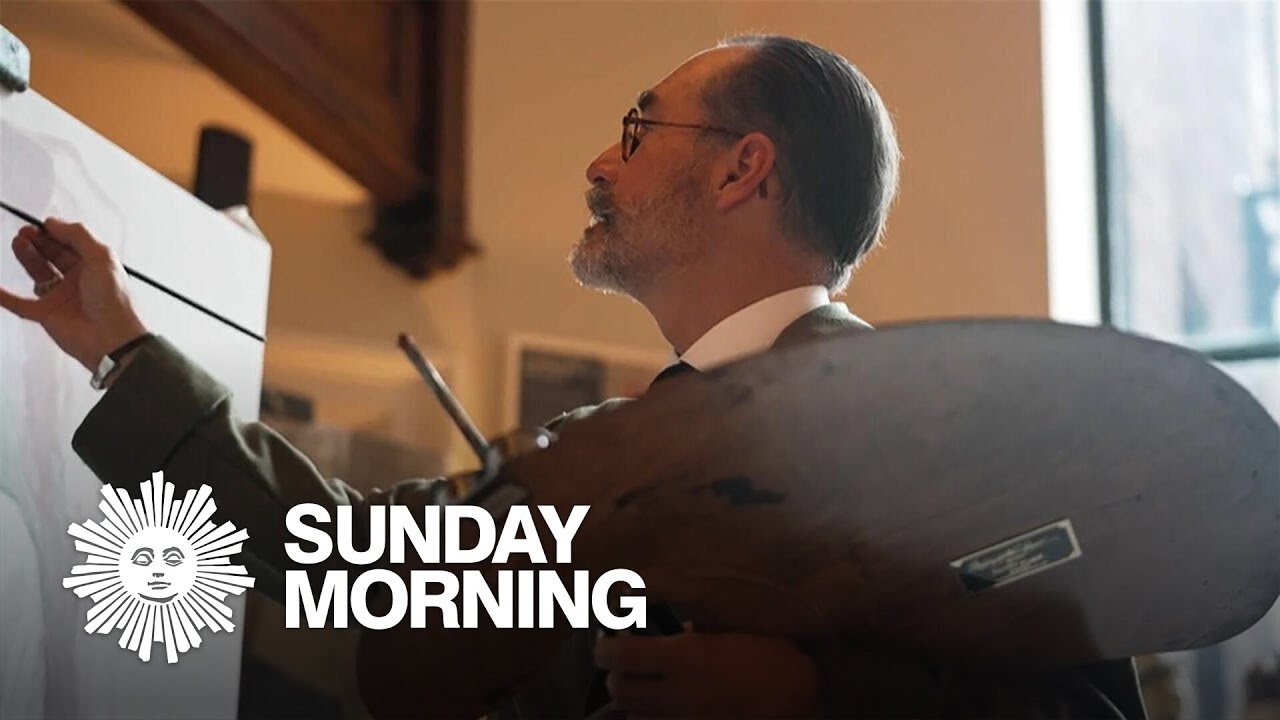 A portrait of portraitist Michael Shane Neal