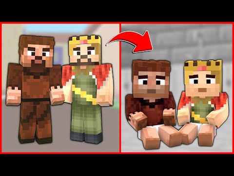 ŞEHİRDEKİ HERKES GEÇMİŞE DÖNDÜ! 😱 - Minecraft