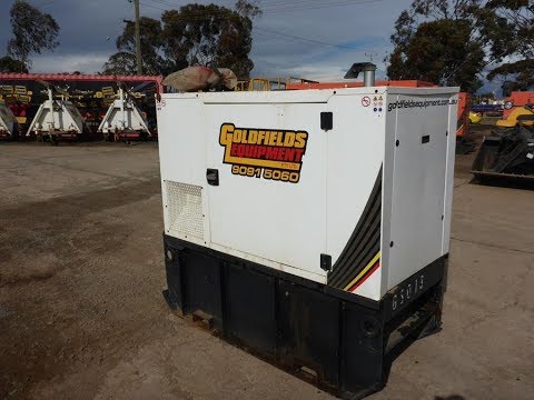 2011 FG Wilson Model P22-4 22kVA Silenced Enclosed Skid Mounted Generator (GS013)