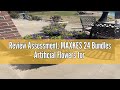 Review Assessment MAXKES 24 Bundles Artificial Flowers For Outdoors