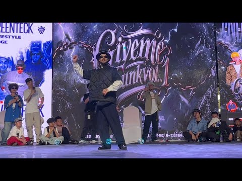 GREENTECK | Popping Judge Show | Give Me Funk Vol. 1