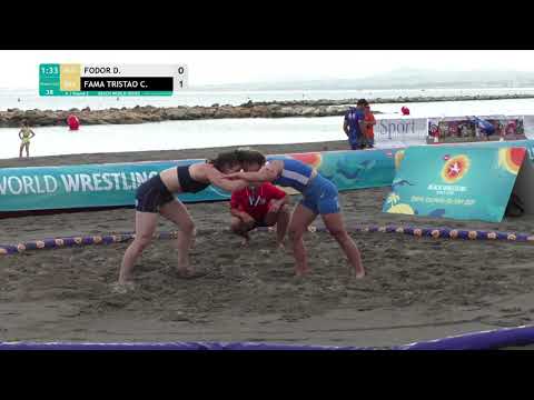 Round 2 Women's BW - 60 kg: D. FODOR (ROU) v. C. FAMA TRISTAO (BRA)