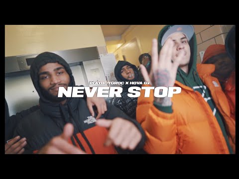 PlayboyGroc Ft Hova Gz - Never Stop ( Official Music Video ) 🎥 By @wonton.designz