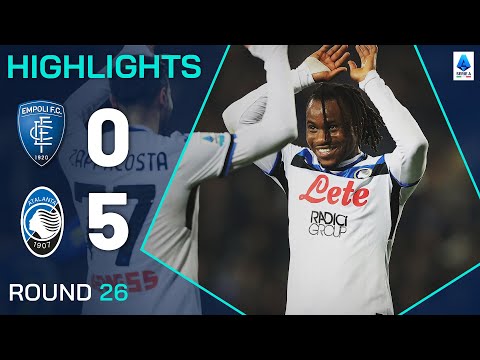 EMPOLI-ATALANTA 0-5 | HIGHLIGHTS | Lookman Scores Two in Goalfest | Serie A 2024/25