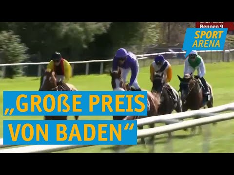Sieg für Müncher Galopper "Mendocino" beim Großen-Preis-von-Baden und Sieg im Deutschen Trabderby