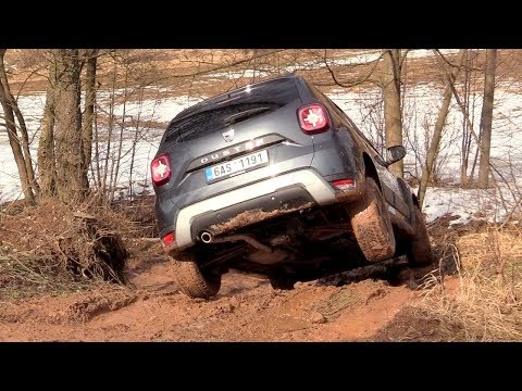 New Dacia Duster 2018 | 4x4 Driving footage in muddy terrain