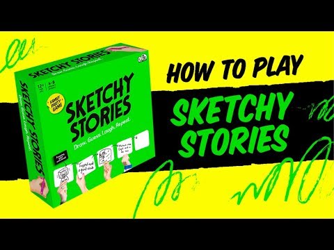 How to play Sketchy Stories (aka Scrawl)