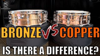 Video thumbnail for Is there a difference between copper and bronze drums? by Nick Costa