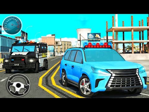 Police Jeep 4x4 Car Driving - Offroad Car Driving Simulator - Best Android GamePlay