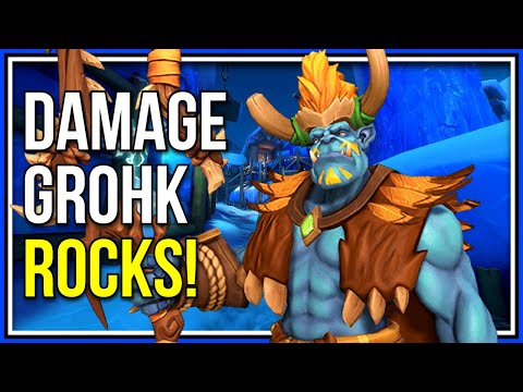 Damage Grohk is Still REALLY Good! - Paladins Grohk Gameplay