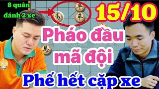 Cờ tướng Lại Lý Huynh phế cặp xe dùng 8 quân tấn công Tào Nham Lỗi