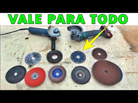 Types of discs for the grinder