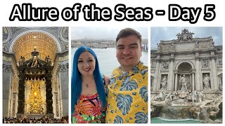 Allure of the Seas Day 5 | Rome | Caribbean Night | Royal Caribbean 2025